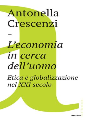 cover image of L'economia in cerca dell'uomo